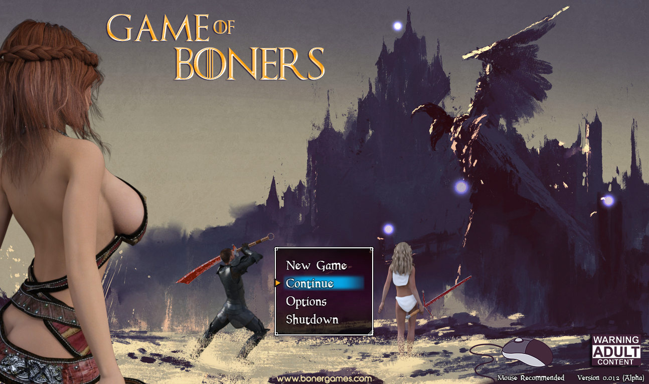Adult Games Collector: Porn Games & Sex Games » Game of Boners – Version  0.12b