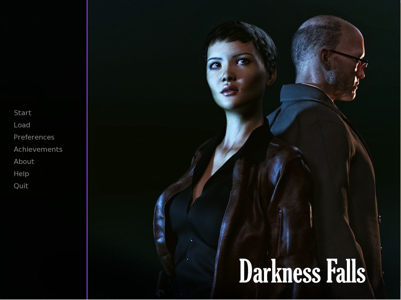 Darkness falls porn game