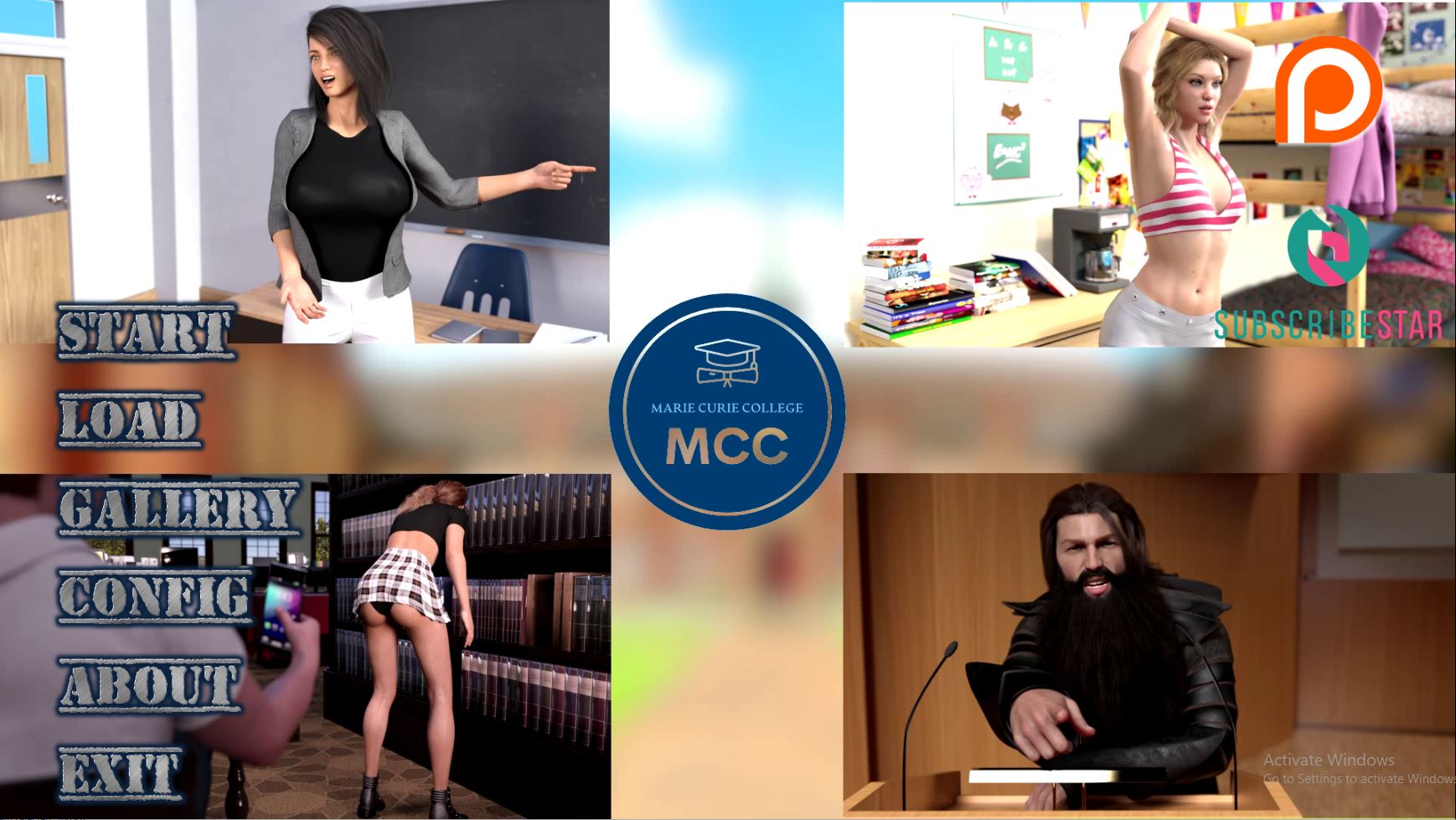 Marie Curie Sex - Marie Curie College â€“ Version 0.1 - Adult Games Collector
