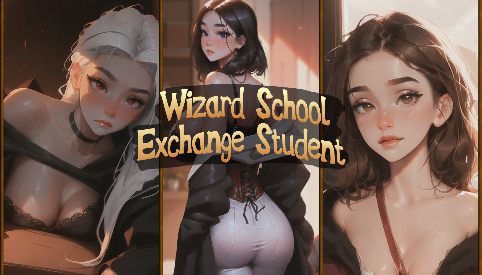 Lesbian Exchange Student - Wizard School Exchange Student â€“ New Version 0.5 - Adult Games Collector